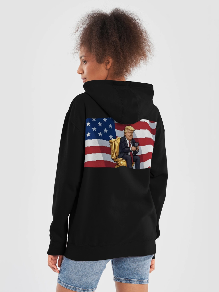 Golden Toilet Hoodie - back